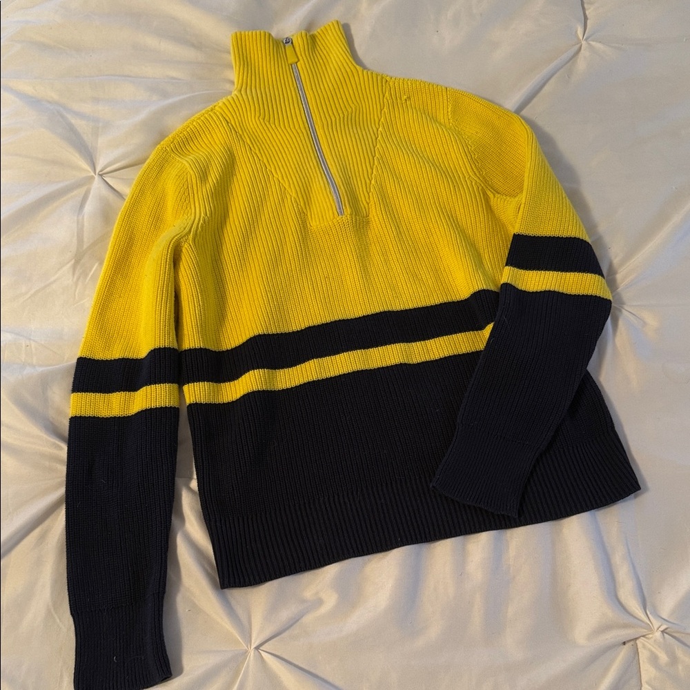 Ralph Lauren Active Quarterzip Sweater SZ L